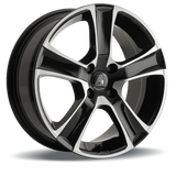 A1 Wheels Urban - gloss black, face polished
