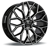 ACE AFF03 - piano black, face polished - 9x22 ET 40 5x110