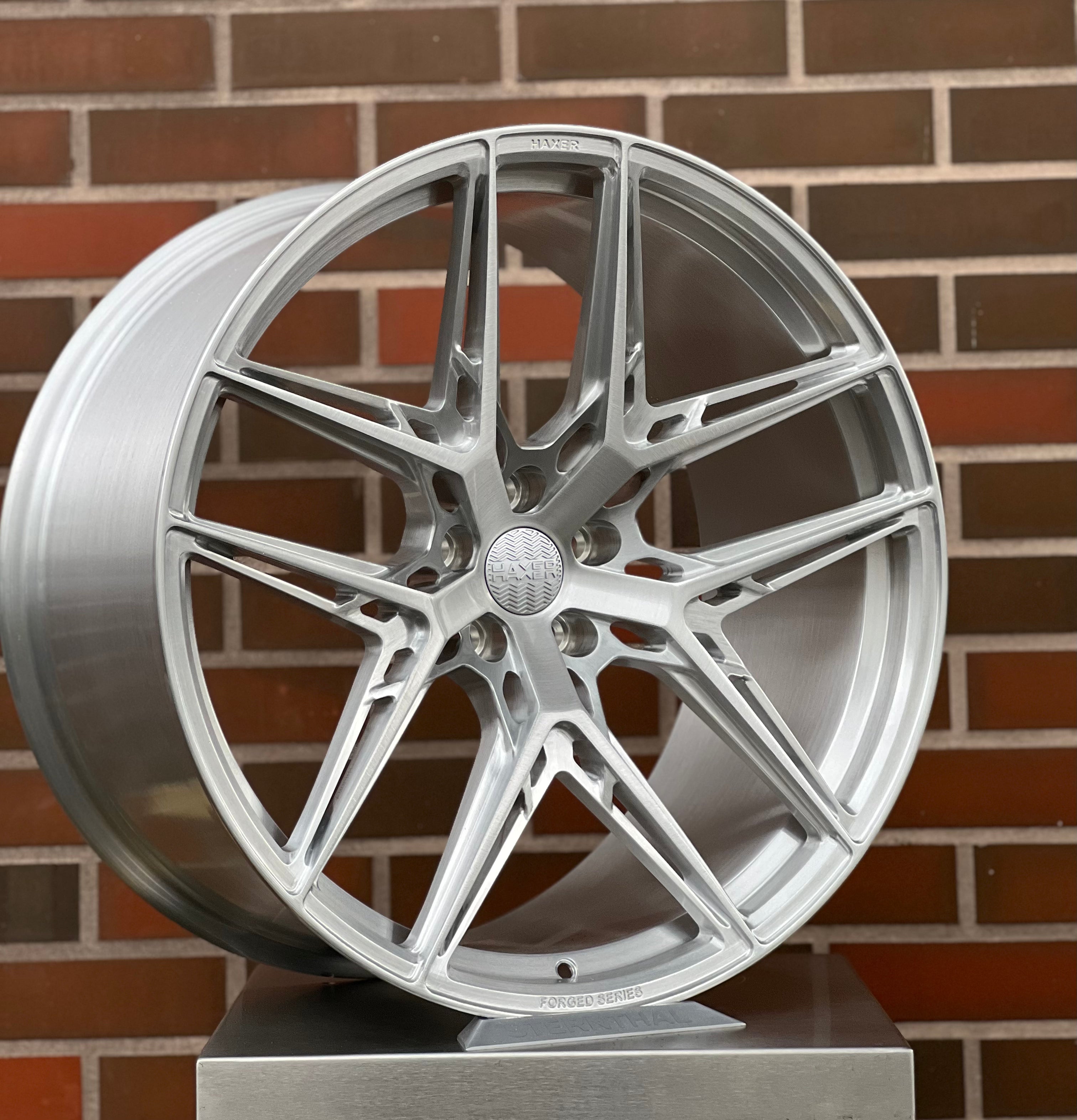 HAXER Forged HXF-01 Silver Brushed