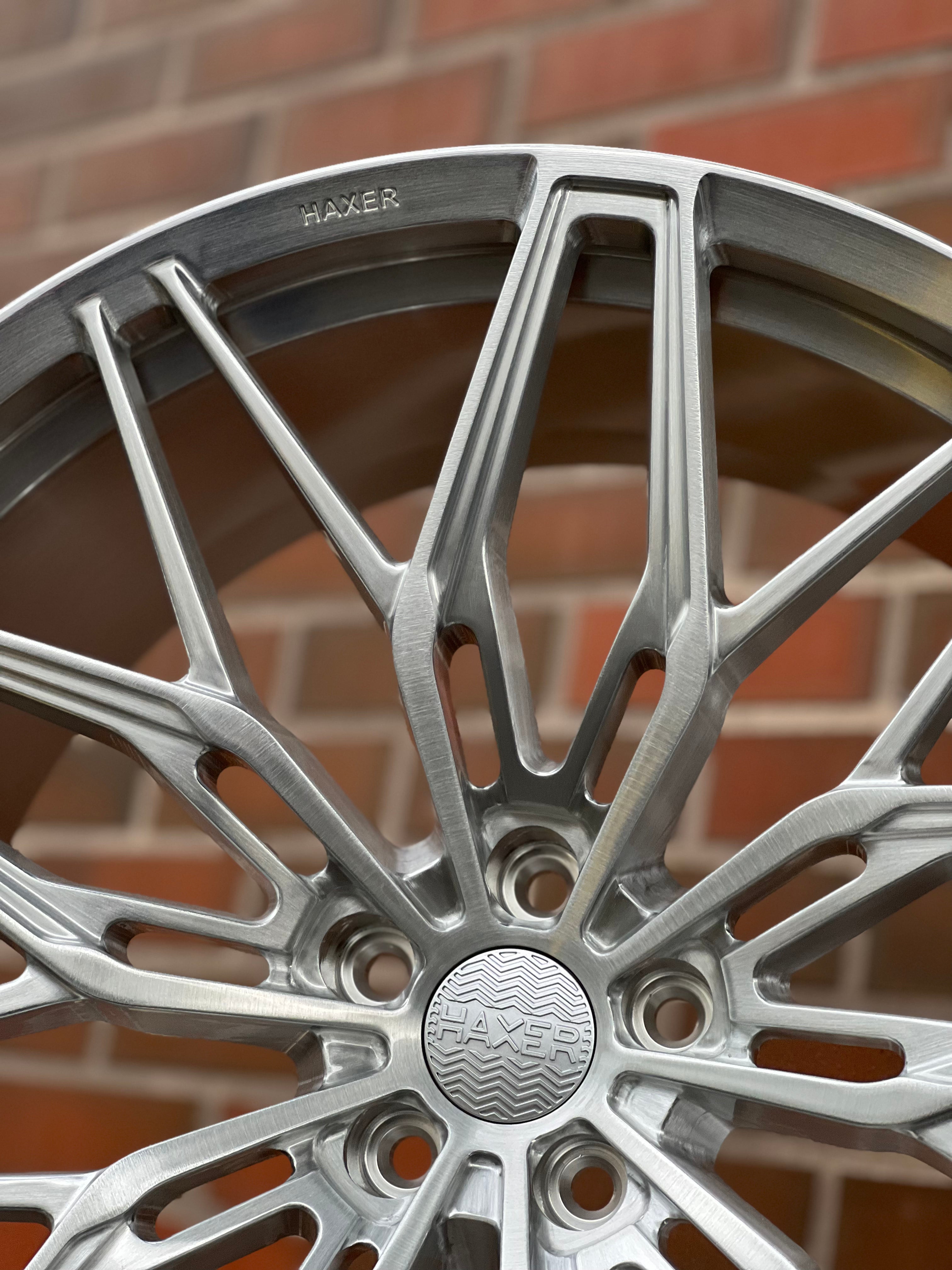 HAXER Forged HXF-02 Silver Brushed