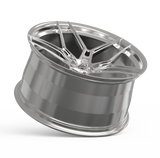 ST Wheels ST21 Forged – High Gloss Polished Silver