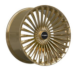 ST Wheels ST1 Forged – 24k Gold Chrome STERNTHAL GMBH